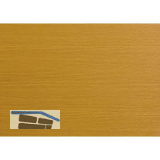 Flachleiste ohne Weichlippe 60mm, nicht selbstklebend, oregon