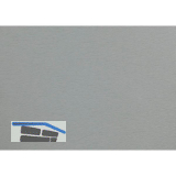 Flachleiste ohne Weichlippe 60mm, nicht selbstklebend, grau