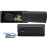 MASTER LOCK Schl�sselsafe Mini magnetisch, 119 x 51 x 29 mm, Kunststoff schwarz