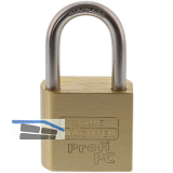 BURG-W�CHTER Vorhangschloss 116 Profi PC 50 Niro, f�r Halbzylinder, Breite 50 mm
