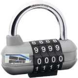 MASTER LOCK Vorhangschloss 1520 EURD Pro Sport Zahlenschloss, 64 mm, silber, SB