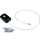 BURG-W�CHTER Kabelschloss Snap + Lock 715 SB, mit Zahlencode, L�nge 1350 mm