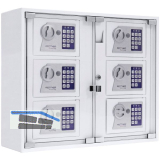 ROTTNER Schl�sselsafe Keysystem 6 Outdoor, 474 x 565 x 180 mm, Stahl wei�