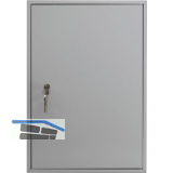 BURG-W�CHTER Schl�sselschrank PZ 6850, mit 100 Haken, Stahl lichtgrau