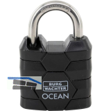 BURG-W�CHTER Vorhangschloss 490 Ocean, verschiedensperrend, Breite 40 mm
