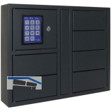 ROTTNER Schl�sselsafe Key Depot 6, 460 x 570 x 118 mm, Stahl anthrazit