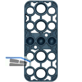 GV Unterlegplatte, 120 x 50 x 5 mm, Kunststoff, blau