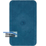GV Unterlegplatte, 60 x 40 x 2 mm, Kunststoff blau