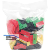 GV Beutel Unterlegplatte 60x40mm, 300 Stk. sortiert