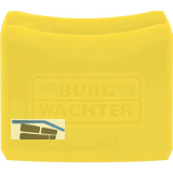 BURG-W�CHTER Abdeckkappe Vorhangschloss B=40 mm Gelb