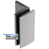 Winkelverbinder Bella, 90� Glas-Wand m. Langloch, Messing verchr. pol.(81080.31)