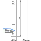 Doppelschlie�blech AL-Office-CP-XL-Dorma