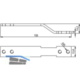 Verbinder XL Basis, Frame, und Top-Frame AL-Office-CZ-XL