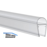 REHAU Streifdichtung f�r 6 - 8 mm, 2500 mm, Kunststoff transparent