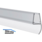 REHAU Mitteldichtprofil mit Lippe, f�r 6 - 8 mm, 2010 mm, Kunststoff transparent