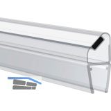 REHAU Magnetprofil 90� f�r 6 - 8 mm, 2500 mm, Kunststoff transparent