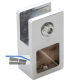 Glashalter SBA eckig, geschlossen