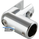 Glashalter f�r Stabilisationsstange SBA, 45 x 43 mm, Messing verchromt poliert