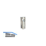 Glashalter offen f�r Stabilisationsstange SBA, 53 x 22 mm,Messing verchromt pol.
