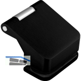 DORMA-Glas T�rband Fl�gelteil Junior Office 11.238, 38,5 mm, Alu schwarz RAL9005