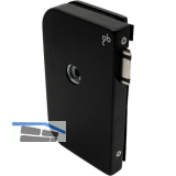 Schloss JUNIOR OFFICE unversperrbar, links, schwarz matt RAL 9005 (11.264)