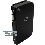 Schloss JUNIOR OFFICE unversperrbar, rechts, schwarz matt RAL 9005 (11.265)