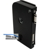 Schloss JUNIOR OFFICE PZ mit Wechsel, links, schwarz matt RAL 9005 (11.260)