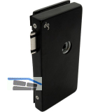 Schloss JUNIOR OFFICE CLASSIC unversperrt,rechts,schwarz matt RAL9005 (11.285)