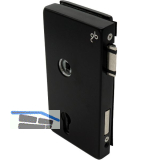 Schloss JUNIOR OFFICE CLASSIC PZ mit Wechsel, links,schwarz matt RAL9005(11.280)