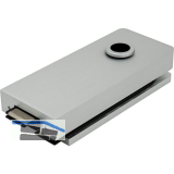 Schloss Studio 1121 unversperrbar, Glas 8 mm, Alu silber eloxiert (10.150)