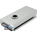 Schloss Studio 1121 unversperrbar, Glas 8 mm, Alu silber eloxiert (10.149)