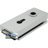Schloss Studio 1121 PZ mit Wechsel, Glas 8 mm, Alu silber eloxiert (10.148)
