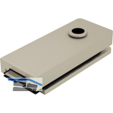 Schloss Studio 1121 unversperrbar, Glas 8 mm, Alu Edelstahl-Effekt (10.150)