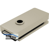 Schloss Studio 1121 unversperrbar, Glas 8 mm, Alu Edelstahl-Effekt (10.149)