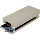 Gegenkasten Studio 1121 10.155, Aluminium Edelstahl-Effekt