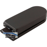 Gegenkasten Studio Rondo 10.220, Aluminium schwarz matt RAL 9005