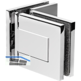 DORMA-Glas Duscht�rband MORANO S1 90� Glas-Glas, Messing glanzverchromt