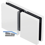 DORMA-Glas L�ngsverbinder 180� Glas-Glas MORANO S1,S1XL/TANORA S1,S2, verchromt