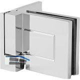 DORMA-Glas Duscht�rband TANORA S2 90� Glas-Wand, links, Messing glanzverchromt