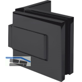 DORMA-Glas Duscht�rband MORANO S1 XL 90� Glas-Wand,Messing schwarz matt RAL 9005