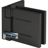 DORMA-Glas Duscht�rband TANORA S1 90� Glas-Wand, Messing schwarz matt RAL 9005