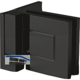 DORMA-Glas Duscht�rband TANORA S2 90� Glas-Wand, links, Messing schwarz matt