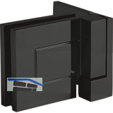 DORMA-Glas Duscht�rband TANORA S2 90� Glas-Wand, rechts, Messing schwarz matt