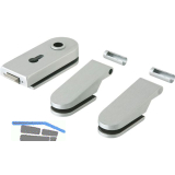 Beschlagsgarnitur Studio Rondo PZ, silber eloxiert (10.102)