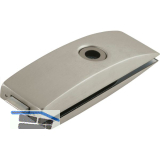 Schloss Studio ARCOS unversperrbar, Glas 8 mm, Edelstahl-Effekt (24.200)