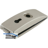 Schloss Studio Arcos PZ mit Wechsel, Glas 8 mm, Edelstahl-Effekt (24.202)