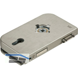 Schloss Junior Office PZ m. Wechsel, links, Edelstahl-Effekt (11.200)