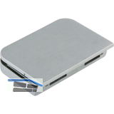 Gegenkasten Junior Office 11.207, rechts, Aluminium silber eloxiert