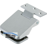 DORMA-Glas T�rband m.Rahmenteil Junior Office 11.239,Glas 8-10mm,silber eloxiert