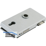 Schloss JUNIOR OFFICE CLASSIC PZ mit Wechsel, links,silber eloxiert(11.280)